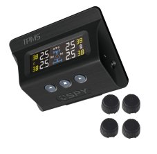 TPMS kontrola tlaku v pneumatike 4 externé čidlá / solárne napájanie