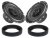Helix F62C reproduktory pre  Mitsubishi Outlander (2007-2016) zadné dvere