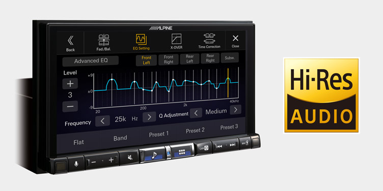 Autorádio Alpine iLX-705D s bezdrôtovým Apple CarPlay a DAB +